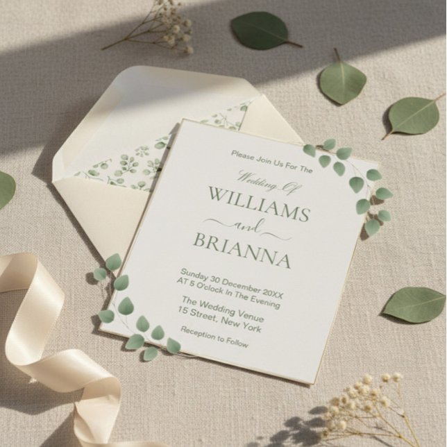 Moderne Minimalistisch geometrische Goldrahmen-Hoc Einladung (Von Creator hochgeladen)