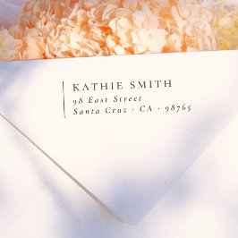 Moderne, Minimalistisch Links, Alignment-Rücksende Gummistempel