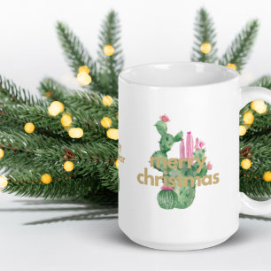 Moderne Minimalistisch Sweet Frohe Weihnachtsfeier Kaffeetasse