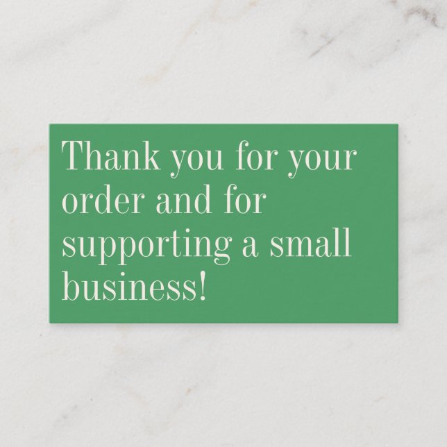 Moderne Minimalistisch Trendy Kelly Green Vielen D Visitenkarte (Vorderseite)