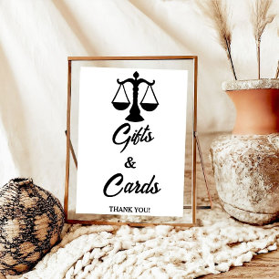 Moderne Minimalistische Abschluss-Geschenke & Card Poster