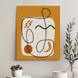 Moderne Minimalistische Abstrakte Formen und Linie Künstlicher Leinwanddruck<br><div class="desc">Mit diesem modernen und minimalistischen Leinwand können Sie Ihren Platz vergrößern. Dieses Kunstwerk besticht durch eine fesselnde Anordnung abstrakter Formen und Linien in warmer orangefarbener Farbe. Dieses vielseitige Werk ist perfekt geeignet,  um Ihrer Zuhause oder Ihrem Büro eine Touch zeitgenössischer Eleganz zu verleihen.</div>