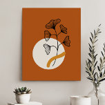 Moderne Minimalistische Abstrakte Formen und Pflan Künstlicher Leinwanddruck<br><div class="desc">Moderne Minimalistische Abstrakte Formen und Imitate für Pflanze Canvas drucken</div>