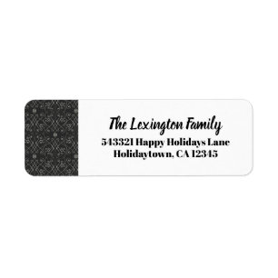 Moderne Minimalistische Abstrakte Patternadresse