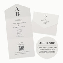Moderne Minimalistische Alles-in-Einem-Hochzeitsei