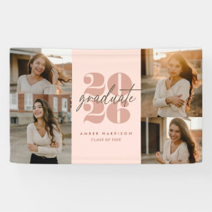 Moderne minimalistische aufsteigende Graduierung Banner