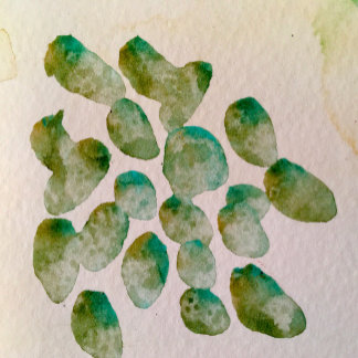 Moderne minimalistische Bäcker Dutzend Kuchen Fant Runde Wanduhr