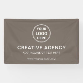 Moderne minimalistische benutzerdefinierte Logos t Banner