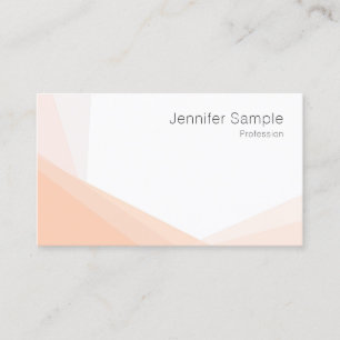 Moderne Minimalistische Berufliche Elegant-Vorlage Visitenkarte