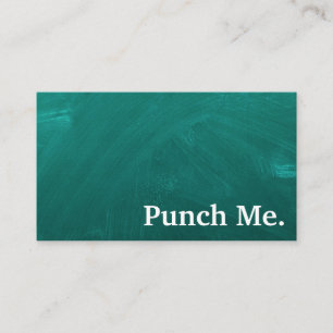 Moderne Minimalistische Black Chalkboard Loyalty C Visitenkarte