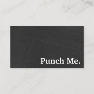 Moderne Minimalistische Black Chalkboard Loyalty C Visitenkarte