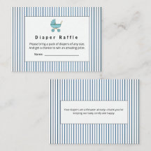 Moderne & Minimalistische Blaue Kinderwagen-Windel