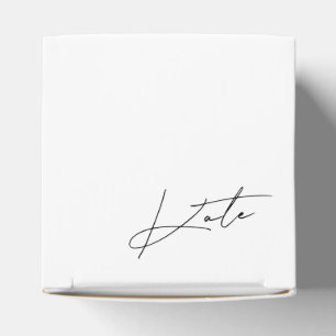 Moderne Minimalistische Brautjungfer-Vorschlagsbox Geschenkschachtel