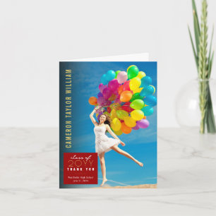 Moderne Minimalistische Einfache Quadratische Absc Dankeskarte