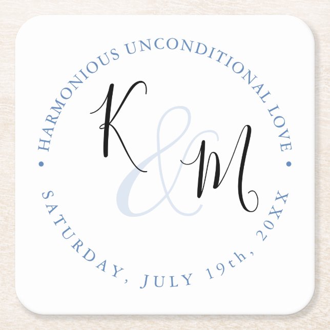 Moderne Minimalistische 🤵 Elegante Einfache Hochz Rechteckiger Pappuntersetzer (Vorderseite)