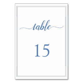 Moderne Minimalistische 🤵 Elegante Einfache Hochz Tischnummer