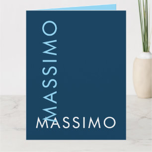 Moderne minimalistische elegante schlichte preußis karte