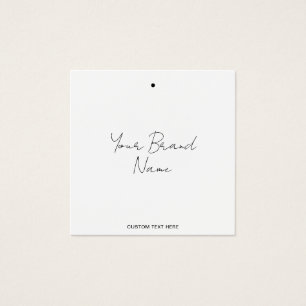 Moderne Minimalistische Etikettenmarke