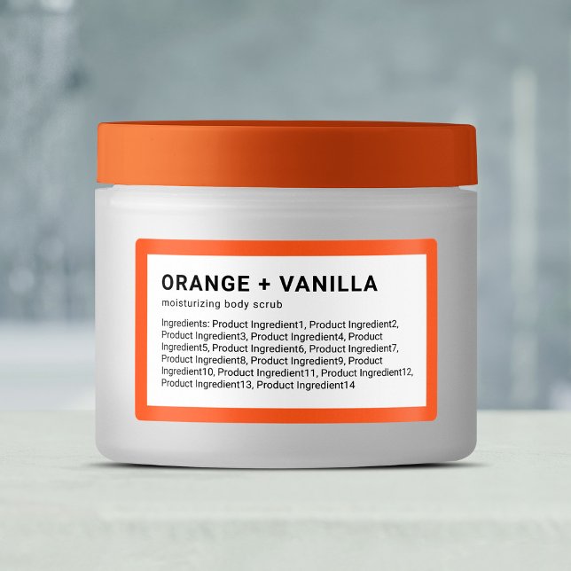 Moderne Minimalistische Farbzugabe Etiketten (Von Creator hochgeladen)