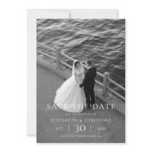 Moderne Minimalistische Foto-Hochzeit - Termin vor