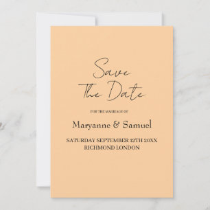 Moderne Minimalistische Fotografie Save-the-Date-K Save The Date