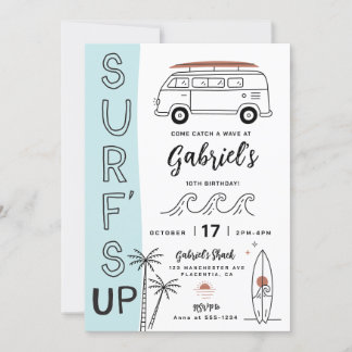 Moderne Minimalistische Geburtstagsparty Einladung