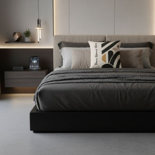 Moderne minimalistische geometrische MCM-Mitte des Kissen