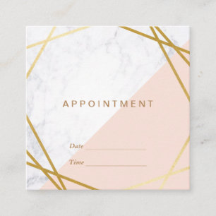 Moderne Minimalistische geometrische Quadratische Visitenkarte