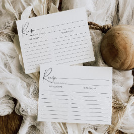 Moderne Minimalistische handgeschriebene Script-Re Postkarte