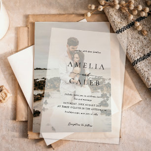 Moderne Minimalistische Hochzeit