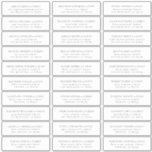 Moderne Minimalistische Hochzeitgästen-Adresse Aufkleber<br><div class="desc">Besteht aus einfachen Sans Serif Typografie. Diese Elemente sind einfach,  elegant und modern. Das hier hat 30 Aufkleber. Dieses wurde von White Paper Birch Co. exklusiv für Zazzle entworfen. Abrufbar unter: http://www.zazzle.com/store/whitepaperbirch</div>