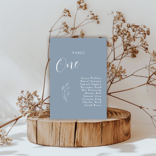 Moderne minimalistische Hochzeitssitzordnung   Sta Tischnummer