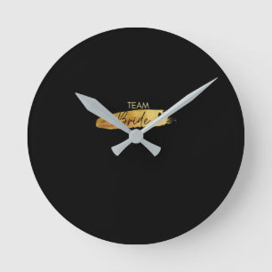 Moderne Minimalistische Hochzeitsuhr Runde Wanduhr