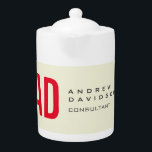 Moderne Minimalistische Initialen Rotes Monogramm<br><div class="desc">Schlichte Minimalistische moderne Designs. Sie sind alle einfach,  attraktiv,  einzigartig.</div>