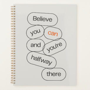 Moderne Minimalistische Journalhülle Planer
