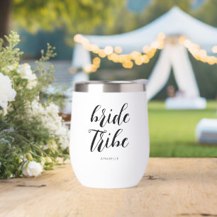Moderne minimalistische Junggesellinnenparty Braut