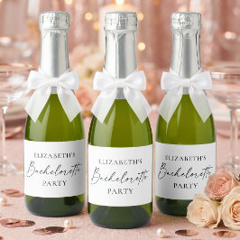Moderne Minimalistische Kalligraphie Bachelorette
