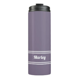 Moderne minimalistische klassische benutzerdefinie thermosbecher