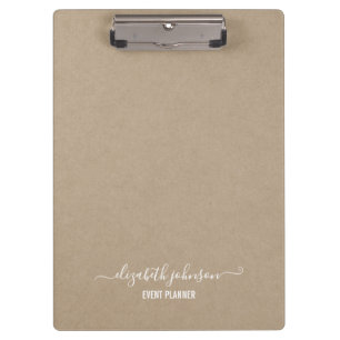 Moderne Minimalistische Kraft Klemmbrett