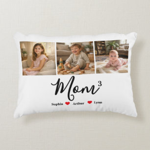Moderne minimalistische Mama - individuelles Foto- Dekokissen