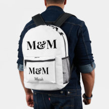 Moderne minimalistische Monogramm-Luxus-Eleganz