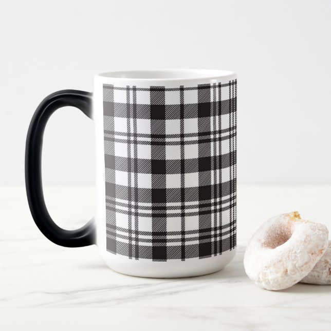 Moderne Minimalistische Muster Verwandlungstasse (Mit Donut)