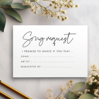 Moderne minimalistische Nachfrage nach Hochzeitson