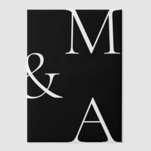 Moderne Minimalistische Overlay-Hochzeit