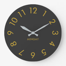 Moderne Minimalistische Personalisierte Solid Gray