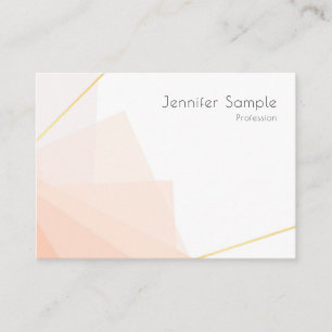 Moderne minimalistische professionelle elegante Vo Visitenkarte