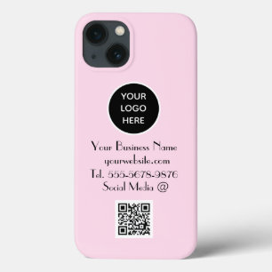 Moderne minimalistische rosa benutzerdefinierte Lo Case-Mate iPhone Hülle