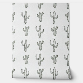 Moderne Minimalistische Schwarz-Weiß-Linien Kunstk Tapete