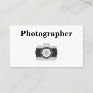 Moderne Minimalistische Schwarz-Weiß-Typografie Bu Visitenkarte