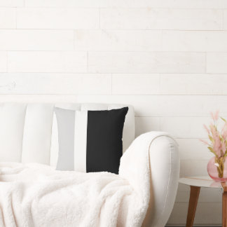 Moderne Minimalistische schwarze, graue und weiße  Kissen
